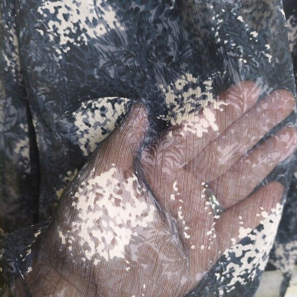 Joie Baltic Floral Print Sleeveless Mini Dress - Blue White - Size Medium NWOT - Picture 7 of 11